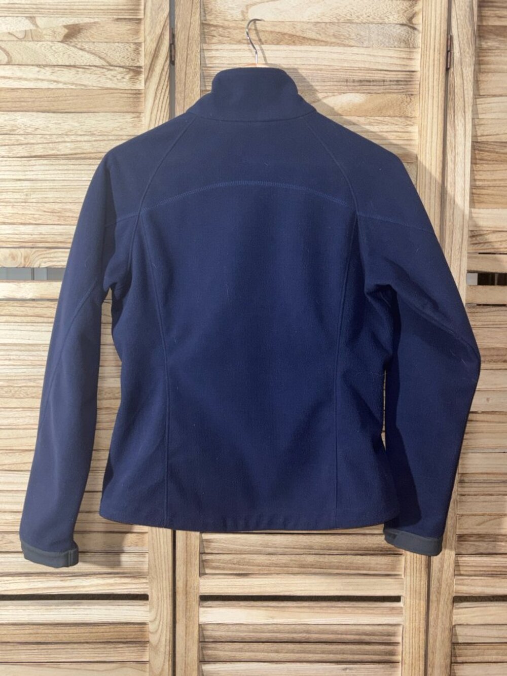 REI Co-op Women’s Fitted Full-Zip Fleece Jacket Dark Blue Size S - Picture 3 of 7